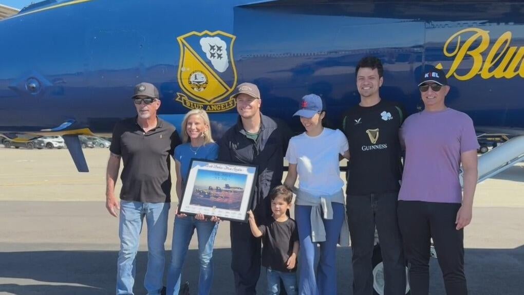 Glens Academy soccer club exec chosen for U.S. Navy Blue Angels flight — CBS Bay Area (KPIX), Orinda Arts news