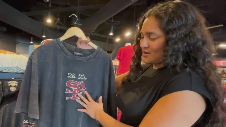 San Francisco 49ers unveil Latino Heritage Collection of team merchandise for "Los Fieles" — CBS Bay Area (KPIX), Orinda Sports news