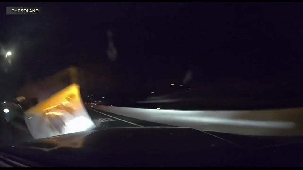 Video shows Tesla hit CHP car on I-80 in Fairfield; driver says he slept with Full Self-Driving on — CBS Bay Area (KPIX), Orinda Technology news