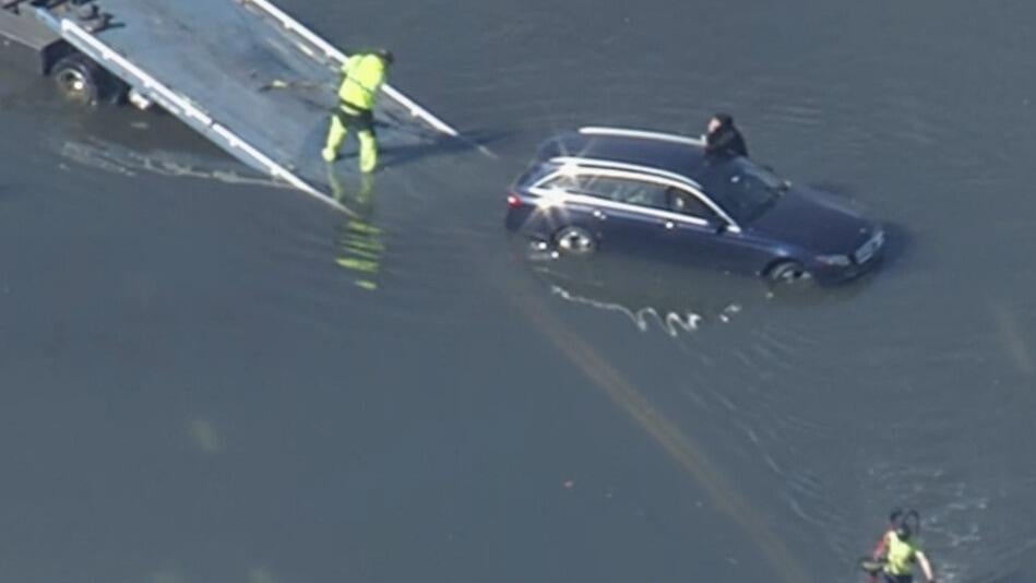 Flooding in parts of Marin County as coastal flood advisory in effect for Bay Area — CBS Bay Area (KPIX), Orinda Community news