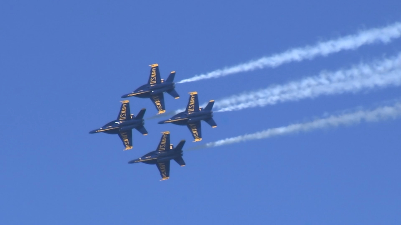 Blue Angels roar back over San Francisco Bay after Friday fog delay
— ABC 7 Bay Area, Orinda Arts news