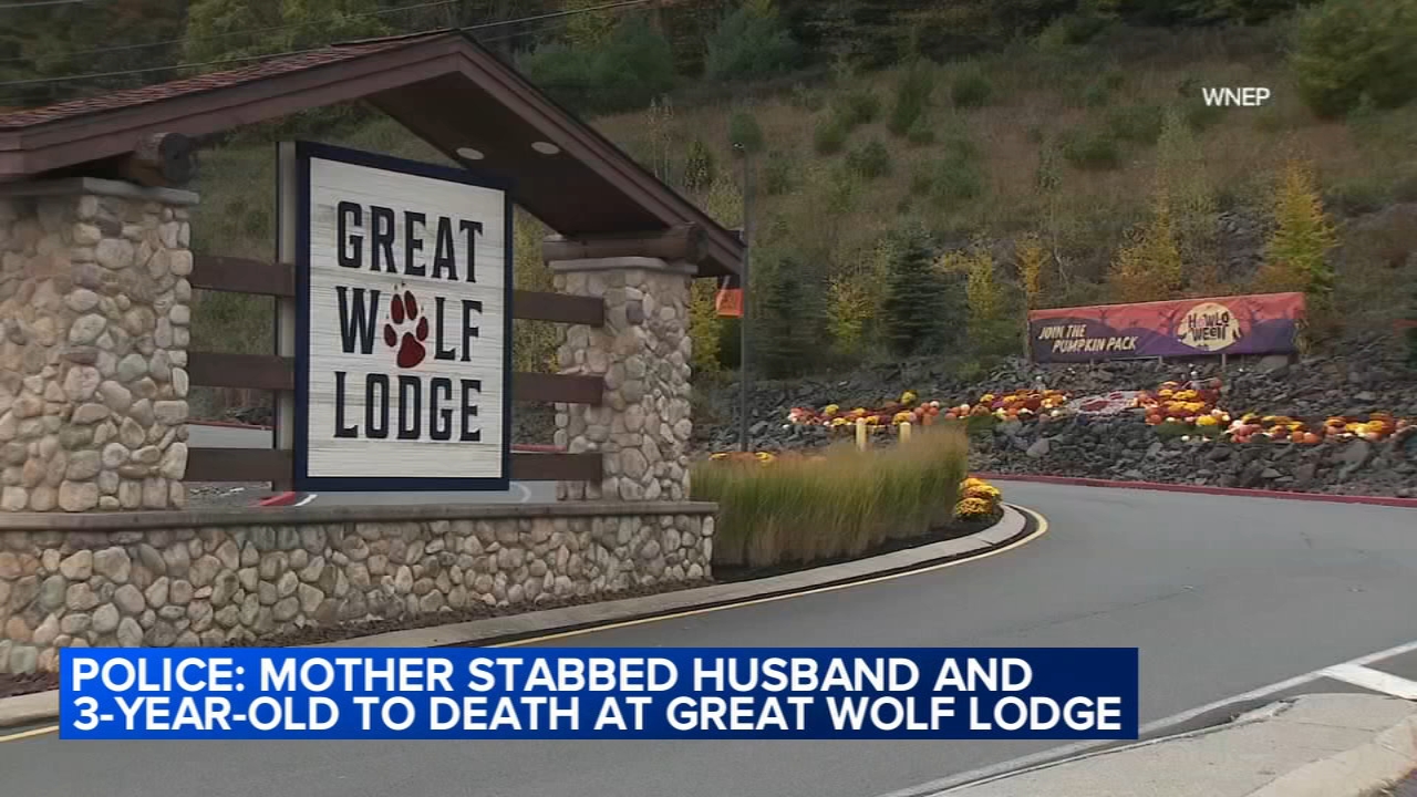 Great Wolf Lodge homicide: Metallica Rose Harrison accused of stabbing husband Charles Harrison, son to death at family resort in the Poconos in Scotrun, Monroe County, Pennsylvania
— ABC 7 Bay Area, Orinda Community news