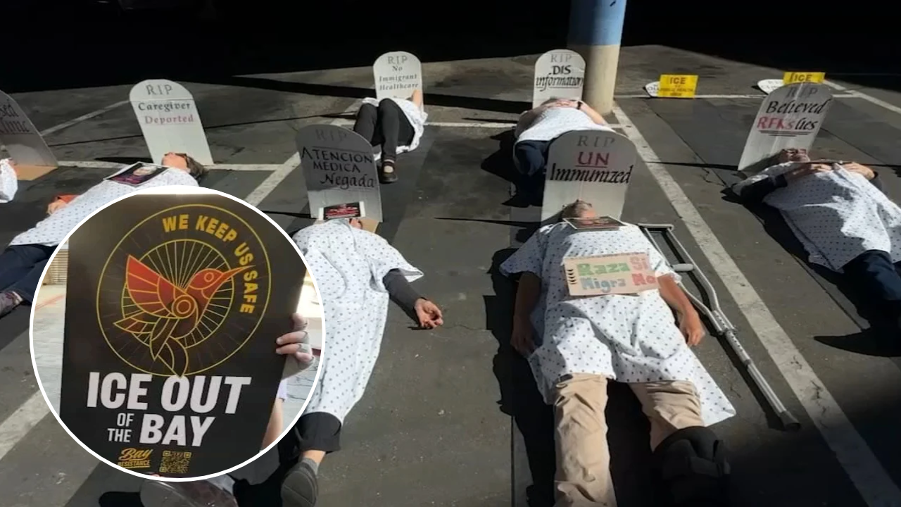 Activists demand end to ICE activity at Oakland's Eastmont Mall, stage 'die-in' demonstration
       — ABC 7 Bay Area, Orinda Real Estate news