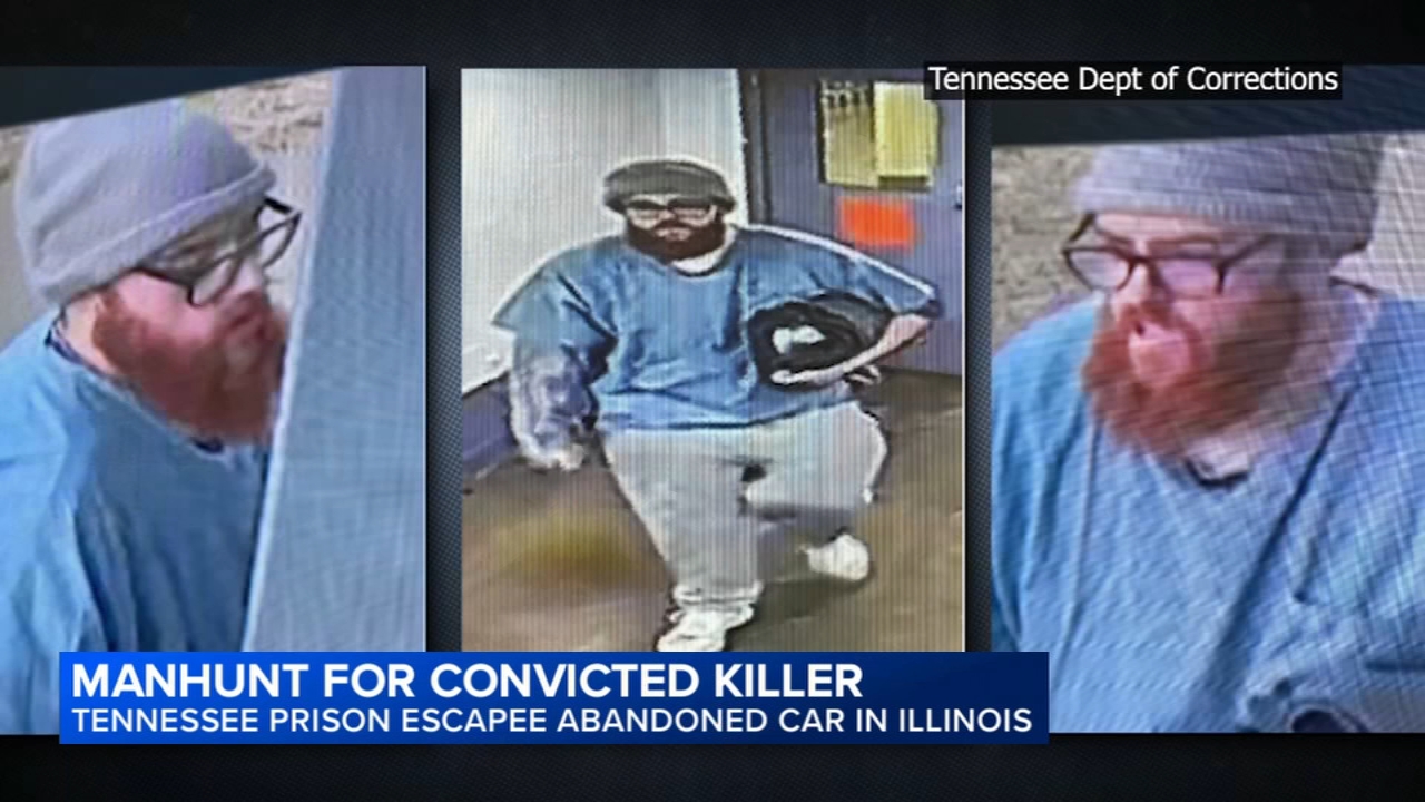 As manhunt for Jacob Morley, murderer escaped from Tennessee, continues, family of Cody Birchfield speaks out; vehicle found in Marion, IL
       — ABC 7 Bay Area