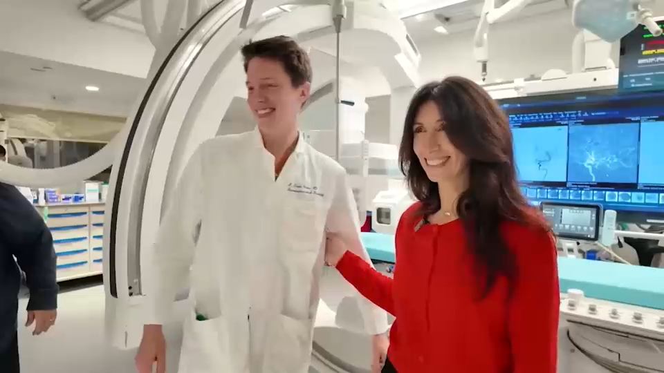 Long Island woman thanks team that saved her life after stroke
       — ABC 7 Bay Area
