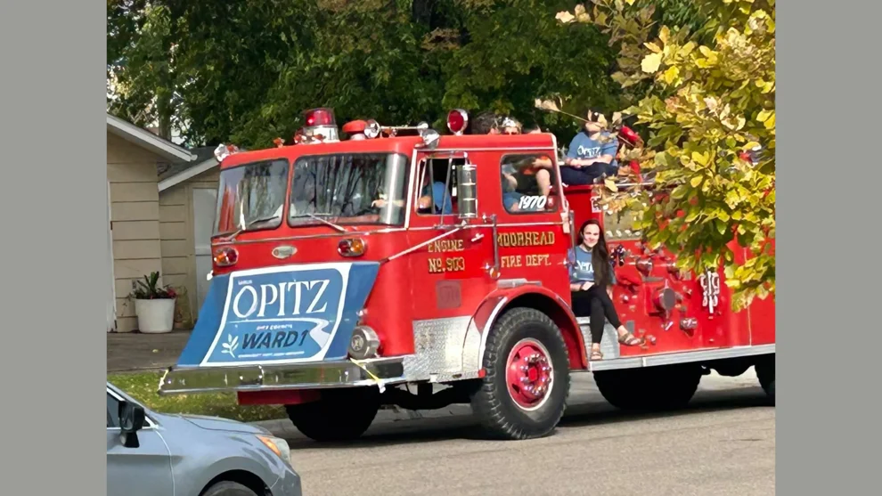 ‘Moorhead’ fire truck’s parade appearance causes social media stir — KFGO, Orinda Real Estate news