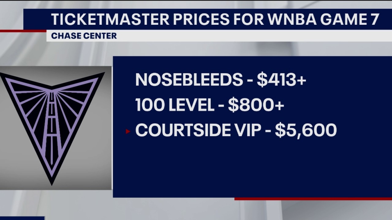 How much are tickets to the Valkyries-Dream WNBA Game 7?  — Orinda Sports news