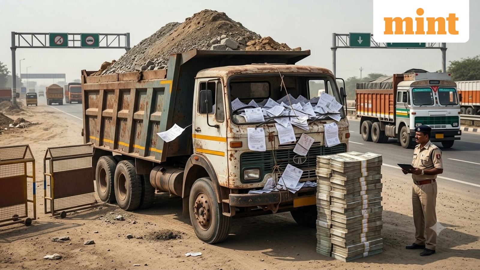 Why running up ₹35 lakh in unpaid challans makes business sense: The perverse unit economics of India’s trucking mafia — Mint India, Orinda Business news