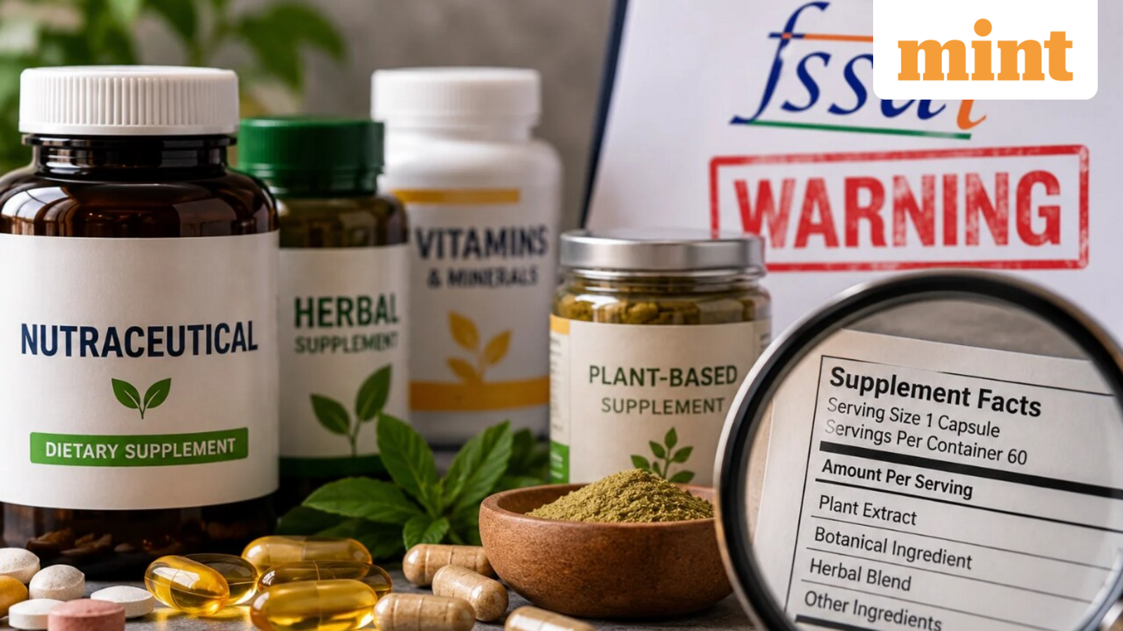 FSSAI warns nutraceutical firms over labelling violations, threatens action for non-compliance — Mint India, Orinda Health news